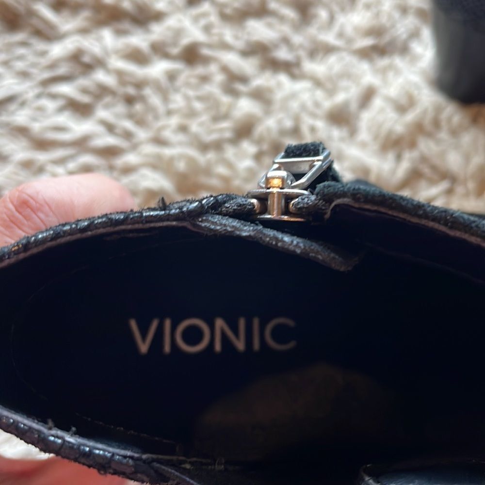 Vionic black ankle booties - Picture 9 of 16